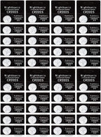 40 pcs Pack CR2025 3v Lithium Button Cell Coin 2025 Battery | Long-Lasting CR2025 batteries