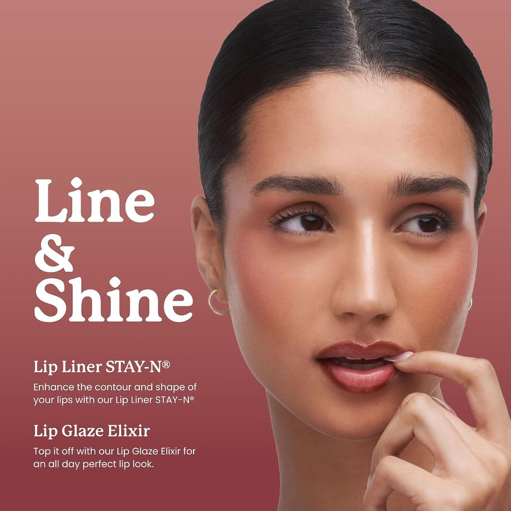 Lip Elixir Hydrating Lip Gloss, High-Shine, Bunny Ear (Clear)