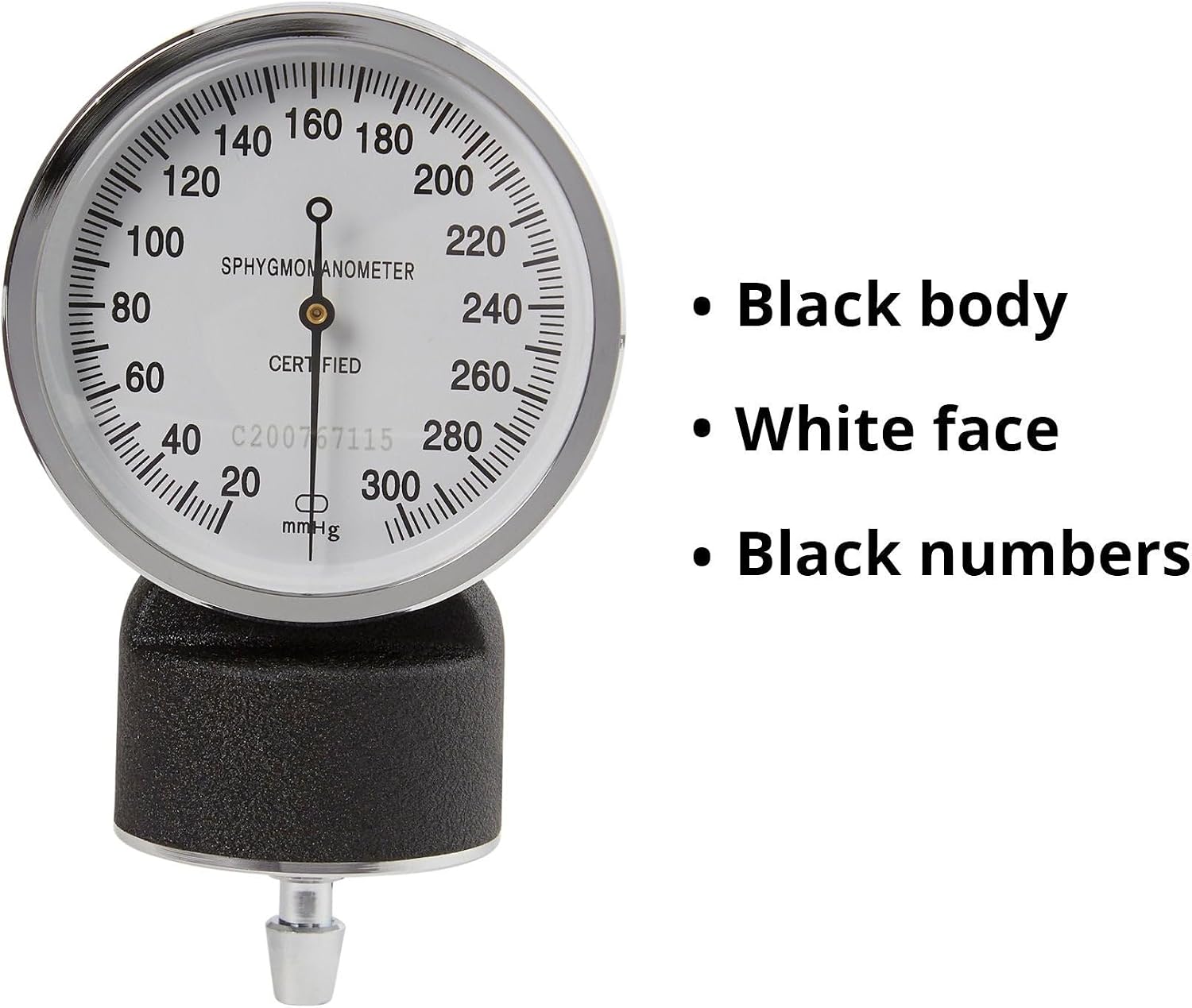 Blood Pressure Gauge for Standard Aneroid Sphygmomanometers, 1 ct | No-Pin Stop