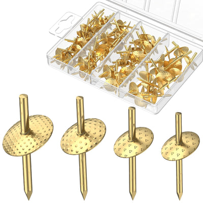 80 Pcs Picture Hangers, Picture Hanging Kit 4 Sizes