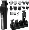 HC600 Beard Trimmer for Men, All-in-One Cordless Grooming Kit, Waterproof Electric Razor & Hair Clipper for Face