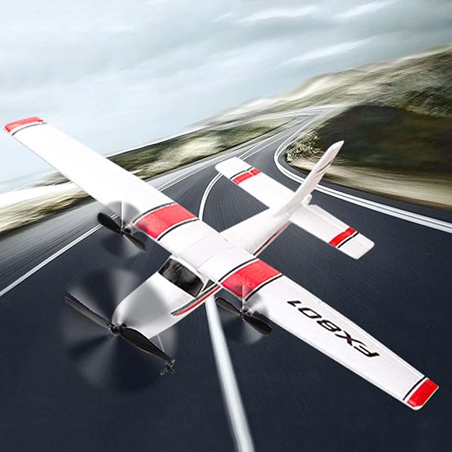 RC Plane, 2.4GHz 2 Channel Remote Control Airplane, EPP Foam Airplane Glider, Easy to Fly RC Aircraft for Beginners