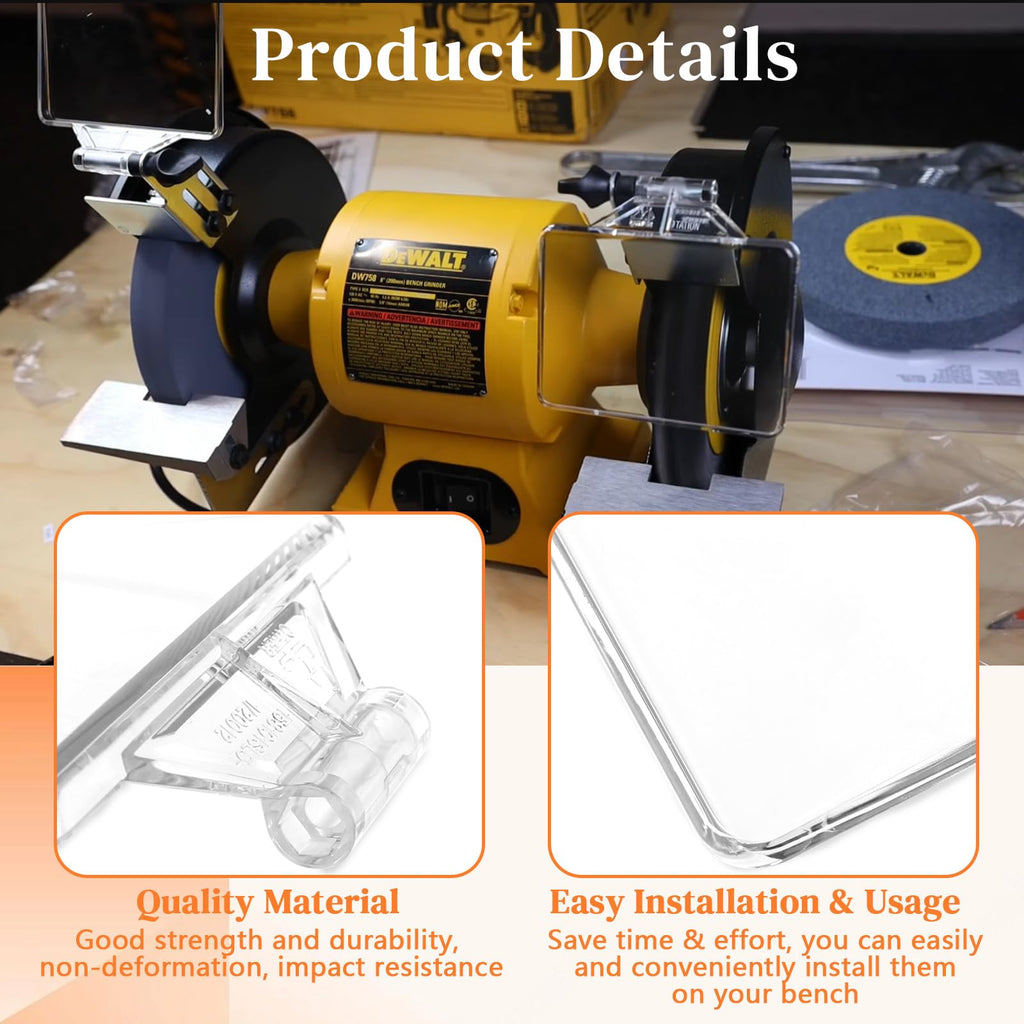 5140170-64 Bench Grinder Eyeshield Fit for DeWalt DW758 Bench Grinder Guard