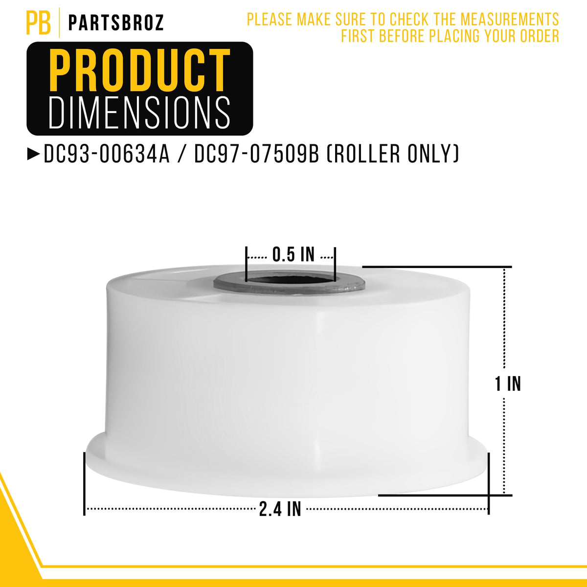 Dryer Idler Pulley for Samsung DV419AEUXAA