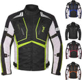 HWK Scorpion Motorcycle Jacket for Men & Women, Motorcycle Gear with Body Armor Foam Padding and Breathable Cordura