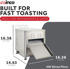 700 Slices/Hour Conveyor Toaster, Slices/Hour