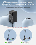 VHBW 25.2V Scooter Charger Compatible with Gotrax Xoom Plus T7 Lil CUB
