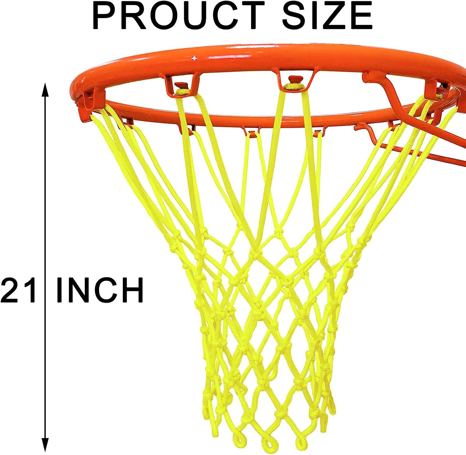 Glow Basketball Net, Nightlight Basketball Net Luminous Outdoor Portable Sun Powered Sport Nylon
