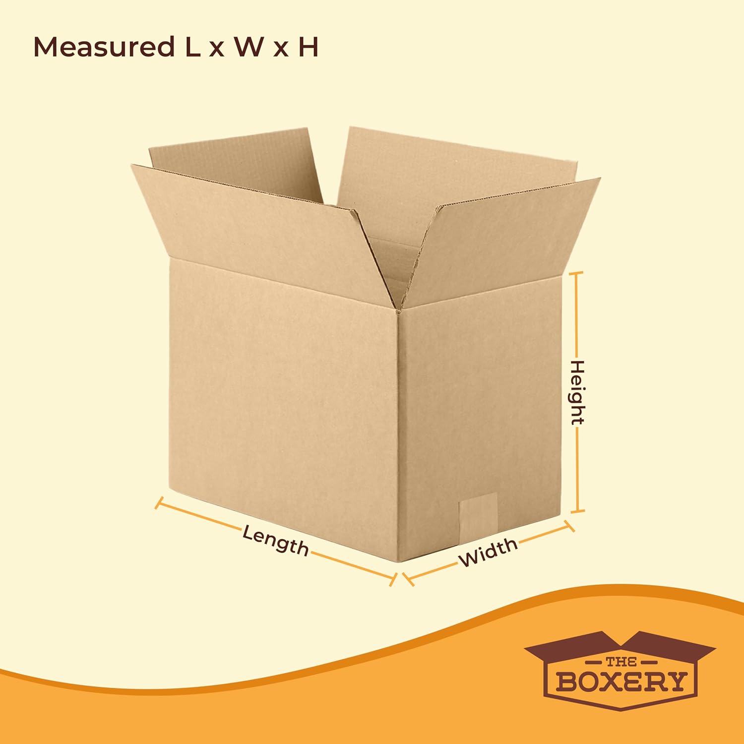 16"x16"x6" Corrugated Cardboard Boxes 25-Pack | Durable ECT 32 Corrugated Shipping Boxes for Mailing, Packing