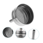 Stainless Steel Reusable Coffee Filter Cup for Moka Pots