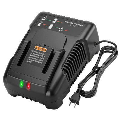 18V Battery Charger Compatible with Ridgid 18V NiCad/Lithium Ion Battery, R86092 R86091 R840093, R840095, R840083