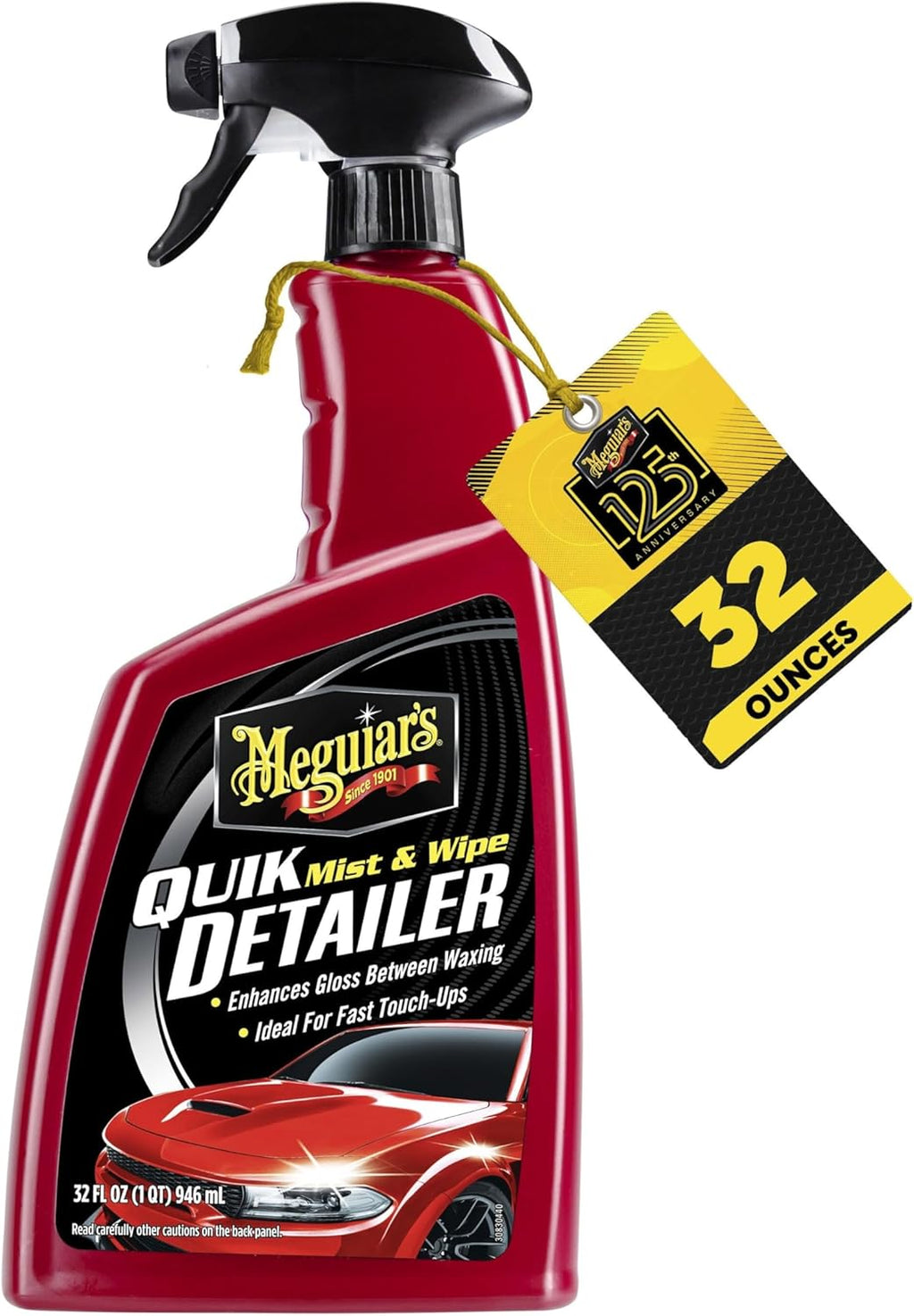 Quik Detailer, Mist & Wipe Car Detailing Spray, Clear Light Contaminants and Boost Shine with a Quick Detailer Spray