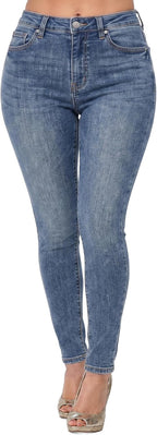 Ultra Stretch Skinny Jeans for Women with Pockets