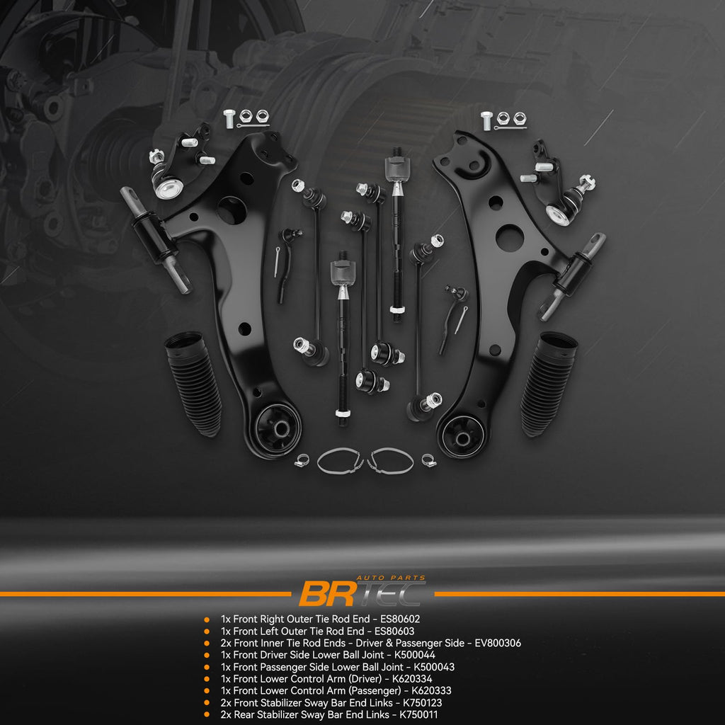 Front Lower Control Arms Suspension Kit for Toyota Camry