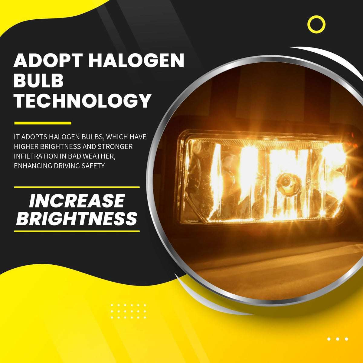 Fog Light Assembly Compatible with Suburban/Tahoe 2015-2020