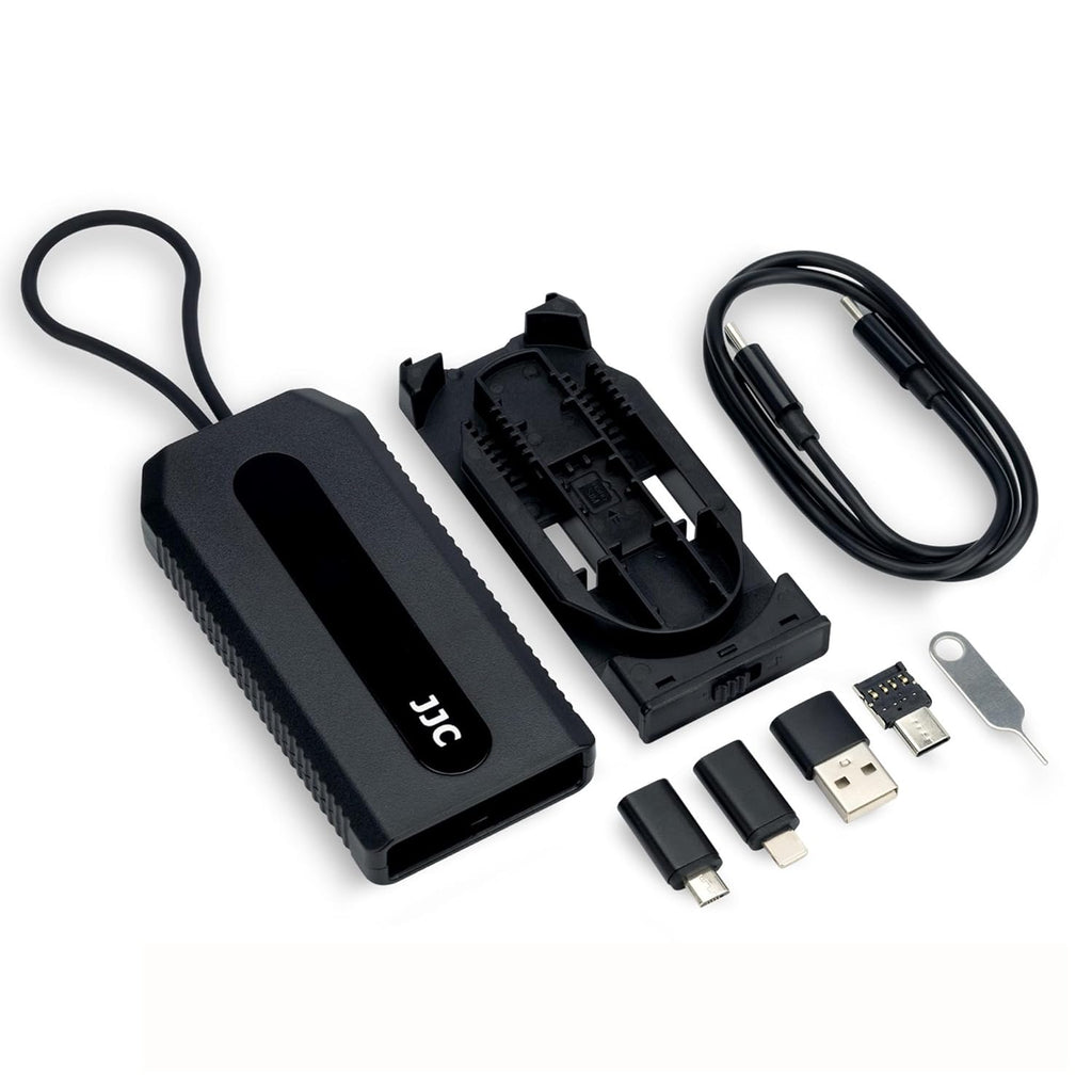 5 in 1 Data Cable Adapter Travel Kit,Data Transfer Cable Storage with Micro USB Type-A OTG Adapter,1.8ft Data Charger