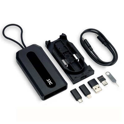 5 in 1 Data Cable Adapter Travel Kit,Data Transfer Cable Storage with Micro USB Type-A OTG Adapter,1.8ft Data Charger