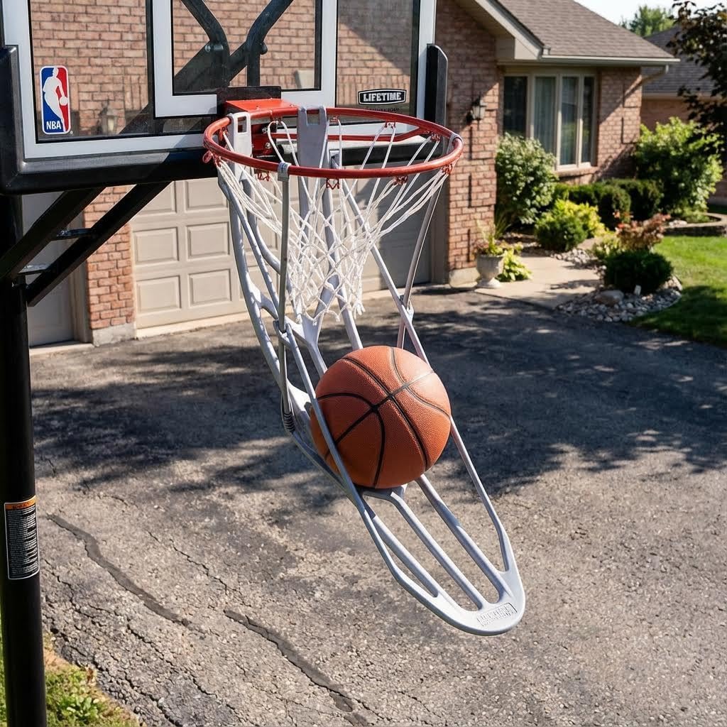 0501 Hoop Chute Basketball Ball Return Training Aid