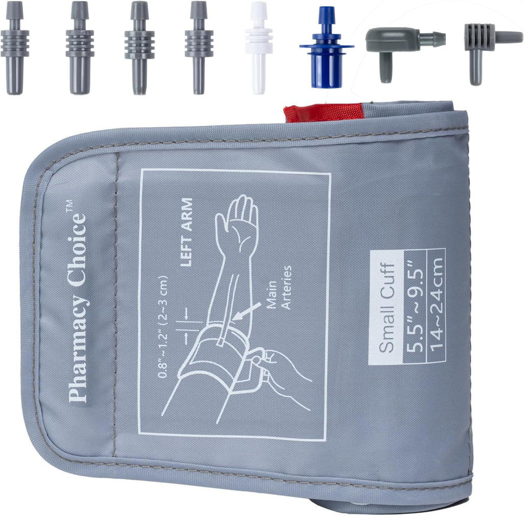 Small Blood Pressure Cuff for Kids, Slim Arm, Compatible with Most Monitors, ARM Blood Pressure Replacement Cuff with