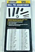 Harbor Freight Tools Roll Pin Assortment, 120 Pc. Storehouse