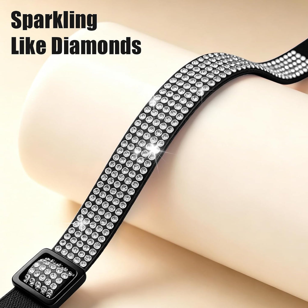 Rhinestone Cat Collar Breakaway (Black)