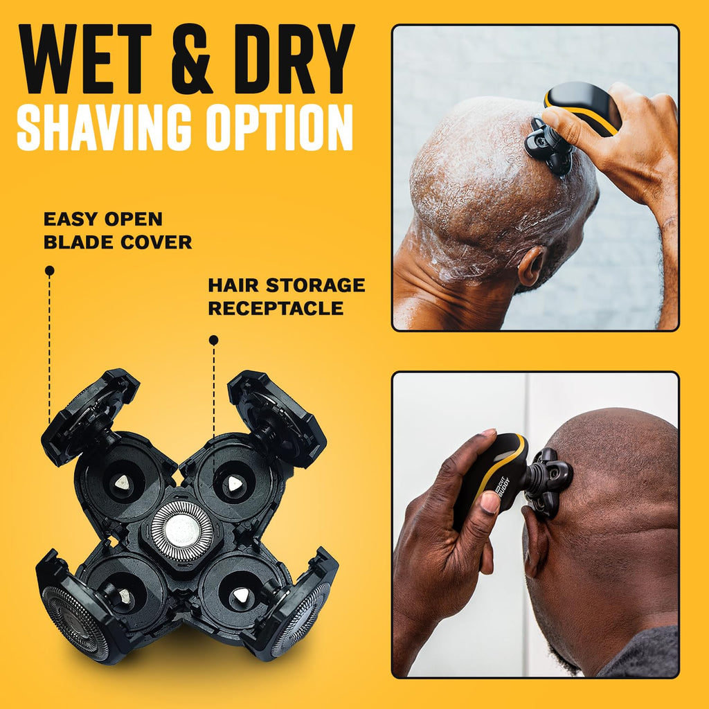 Deluxe Replacement Rotary Shaver Head