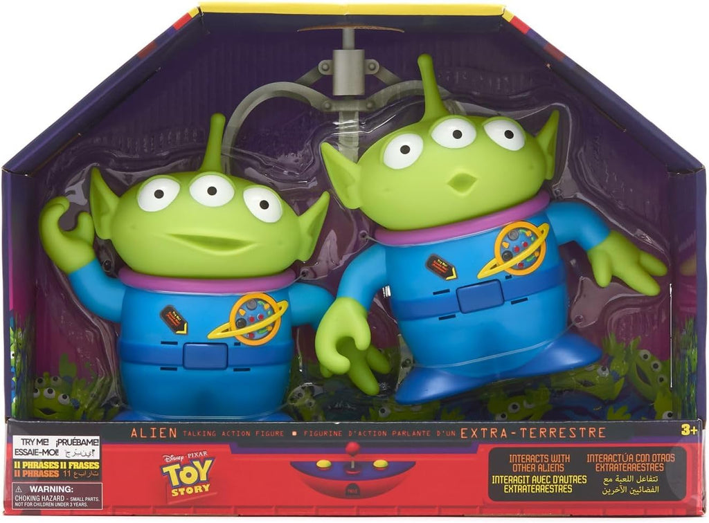 Disney Store Official Aliens Talking Action Figure from Toy Story, Features Sounds and Phrases from The Movies