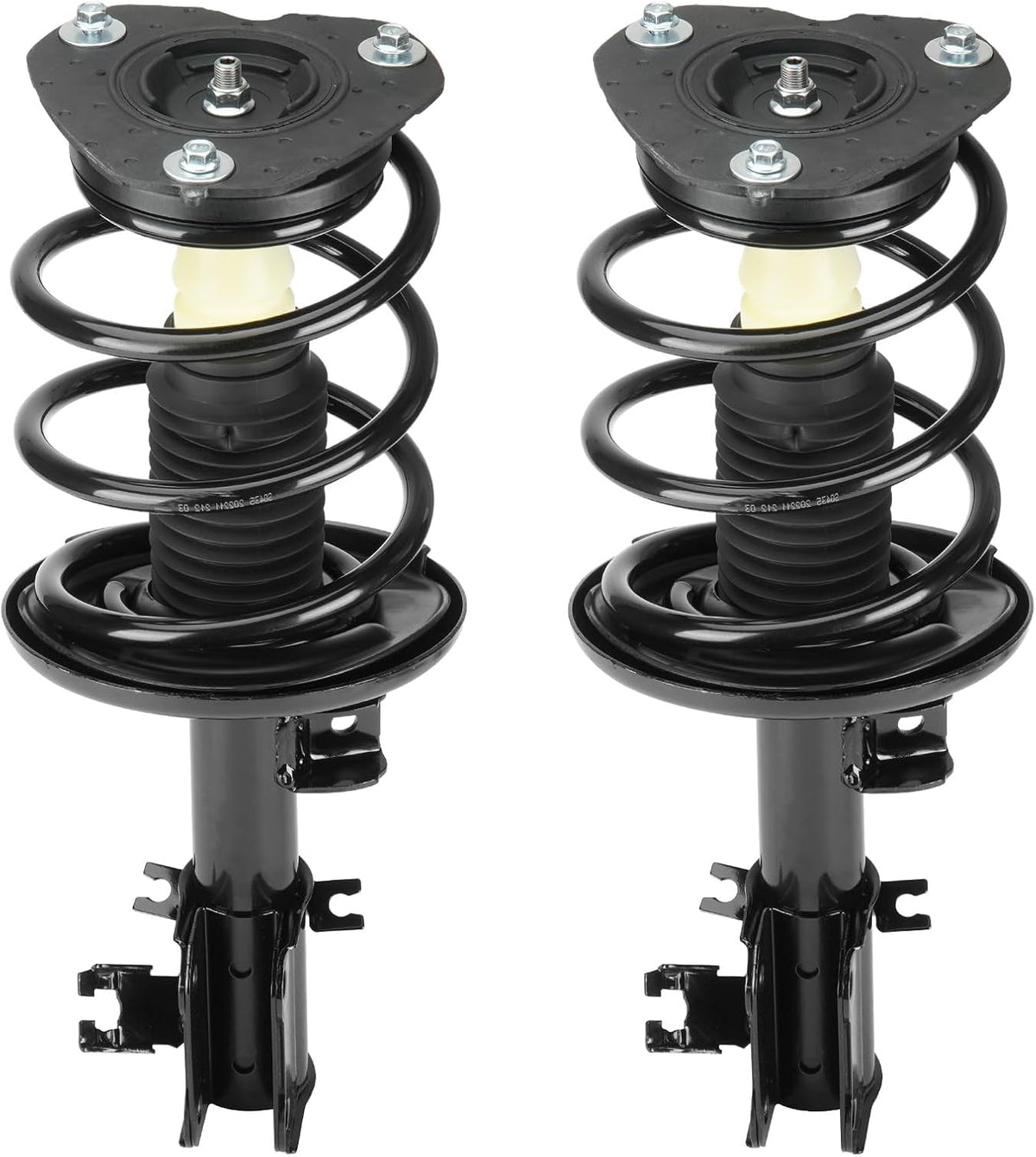 Front Strut Shock Assembly w/Coil Spring for Nissan Altima 2007-2012, 2.5L Coupe S 2013, Replace 172392 172393, Left & Right, 2PCS