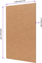 200 Sheets Chipboard 5 x 7 Inch, 40pt (Point) Medium Weight Chipboard .04 Caliper Thickness for Crafts, Scrapbooking