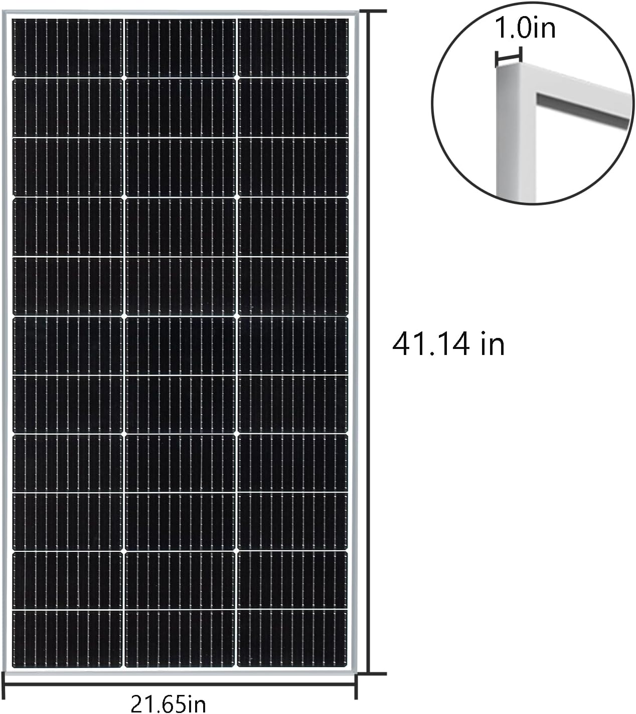 200 Watt 12Volt/24Volt Solar Panel Starter Kit | 2PCS 105W Monocrystalline Module 20A Charge Controller for RV