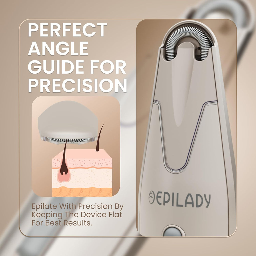 Esthetic Pearl Epilator for Women Face, Womens Facial Hair Remover | Included Case & Cleaning Brush, Electric