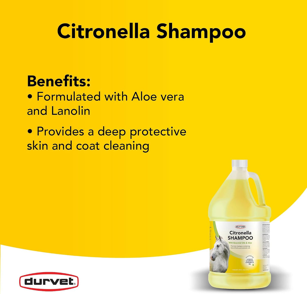 Citronella Equine Shampoo Gallon