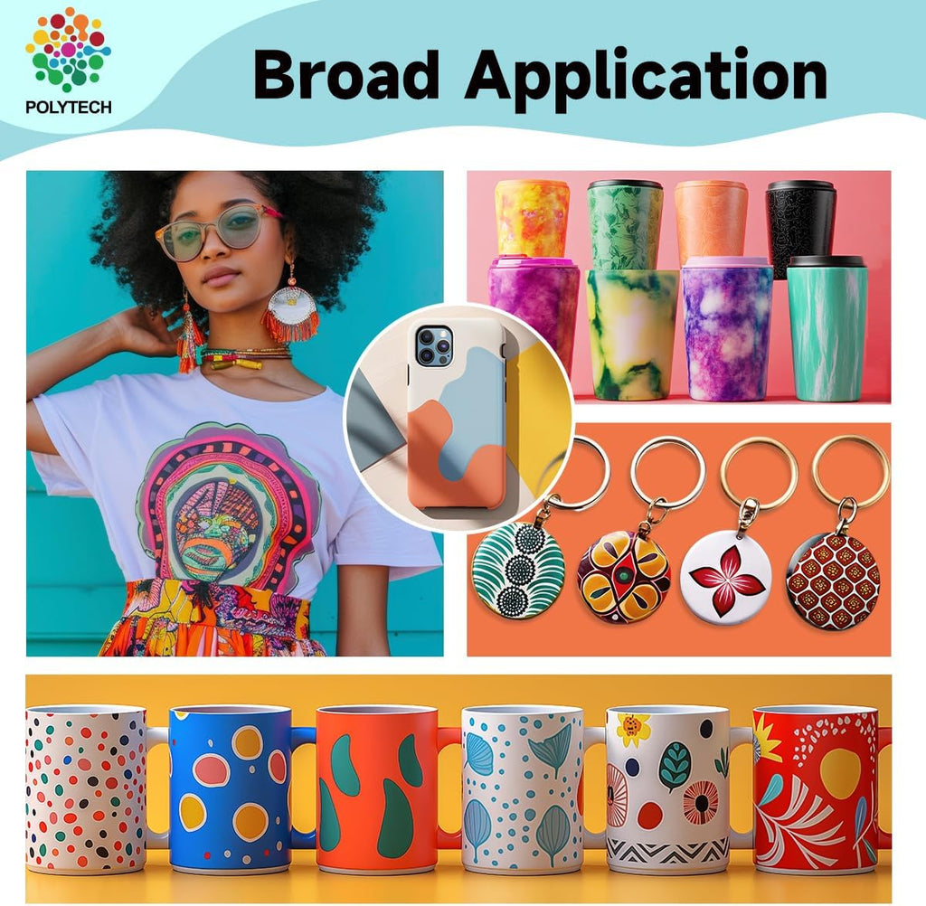 Sublimation Paper, 8.5x11, 100 Sheets, Heat Transfer Paper for All Sublimiation Blanks, For All Sublimation Printer