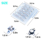 Heating Element Kit 503978 Compatible with Amana Maytag Speed Queen Dryer
