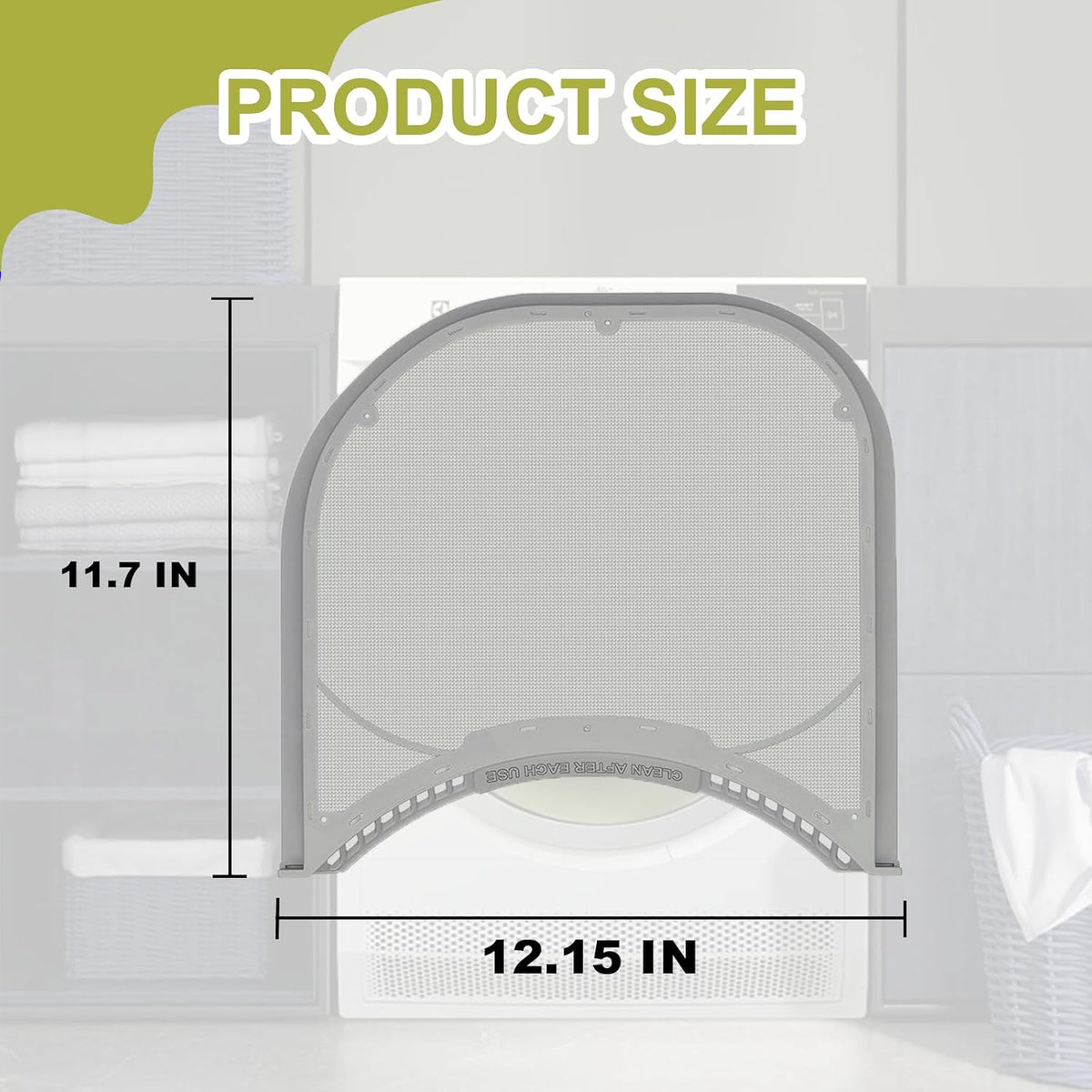 DLE2301W DLE2516W DLE2301W Dryer Lint Filter
