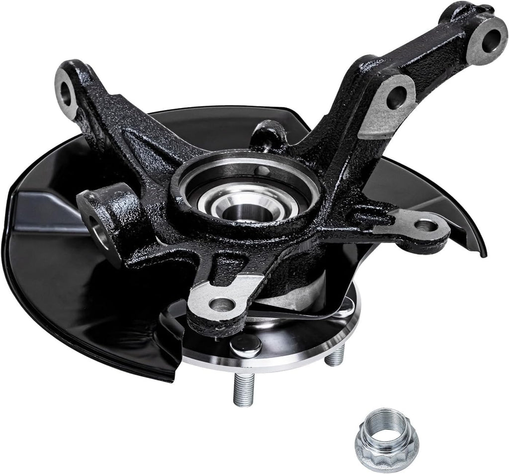 Detroit Axle - 2pc Knuckles with Wheel Hub Bearing for 06-11 Honda Civic