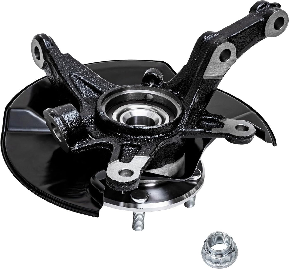 Detroit Axle - 2pc Knuckles with Wheel Hub Bearing for 06-11 Honda Civic