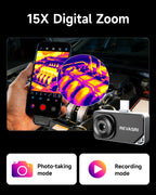 REVASRI Thermal Camera for iPhone and Android, 320×240 Super IR Resolution