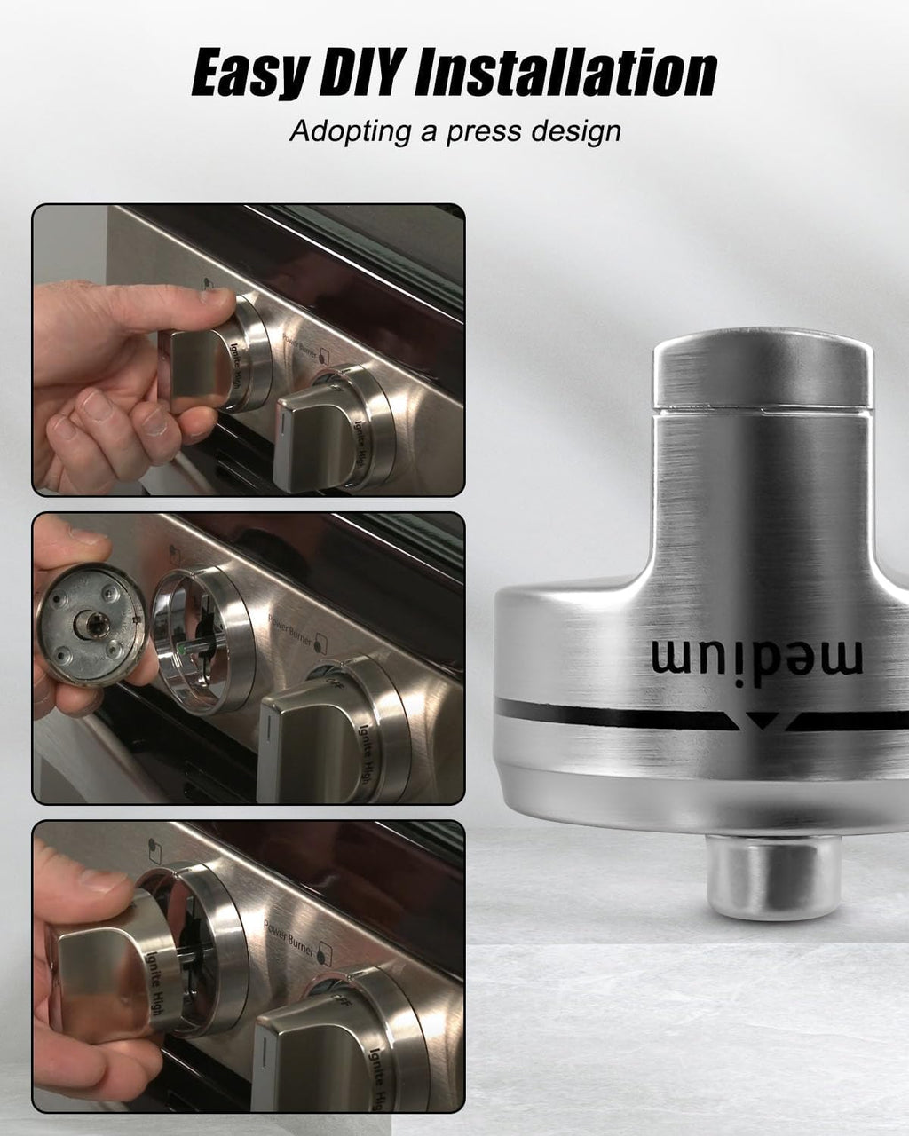W11101439 Oven Range Burner Knob Fit for Maytag Gas Stove