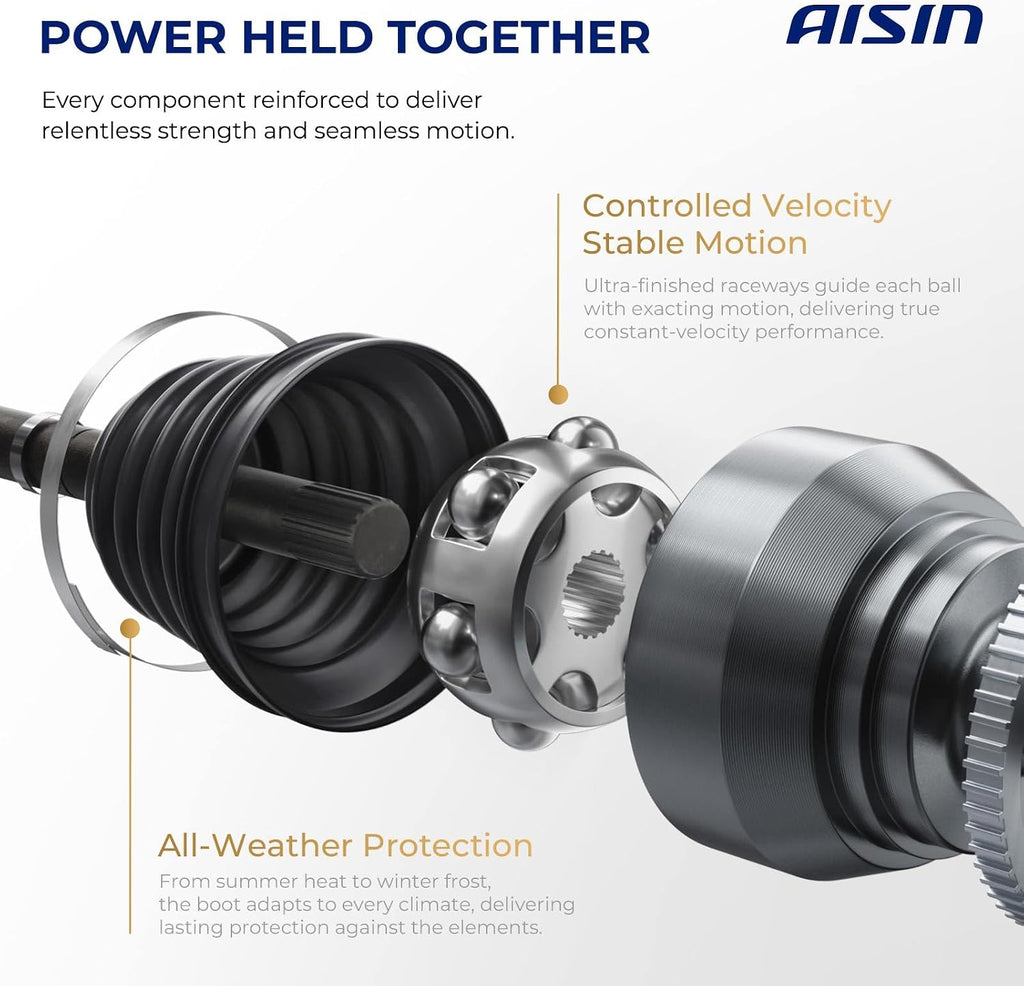 AISIN AFTERMARKET CVAT-02334 Front Right CV Axle Assembly