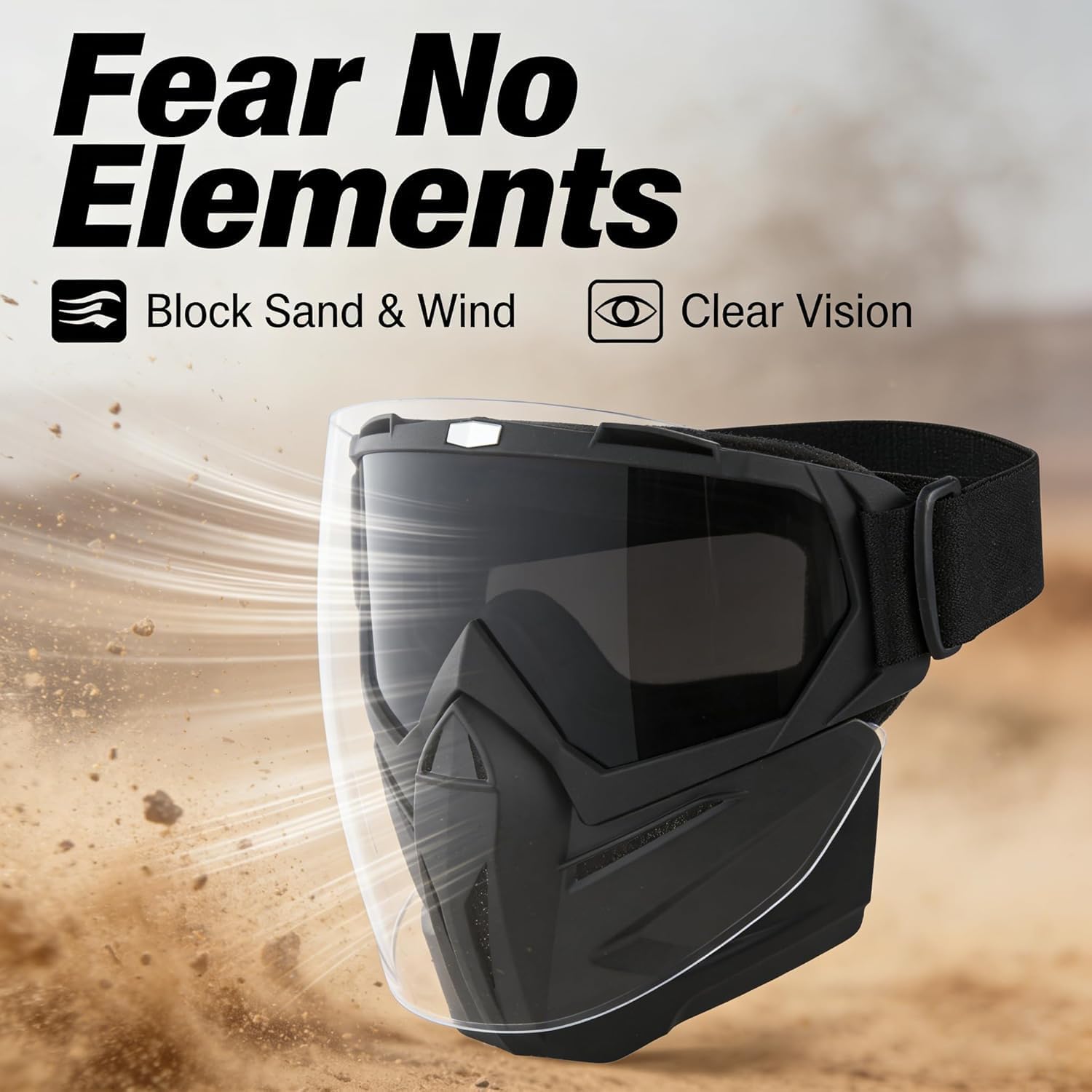 Paintball Mask Anti Fog, Full Face Tactical Mask Goggles Detachable for Motorcycle Cycling Skiing Halloween CS Game