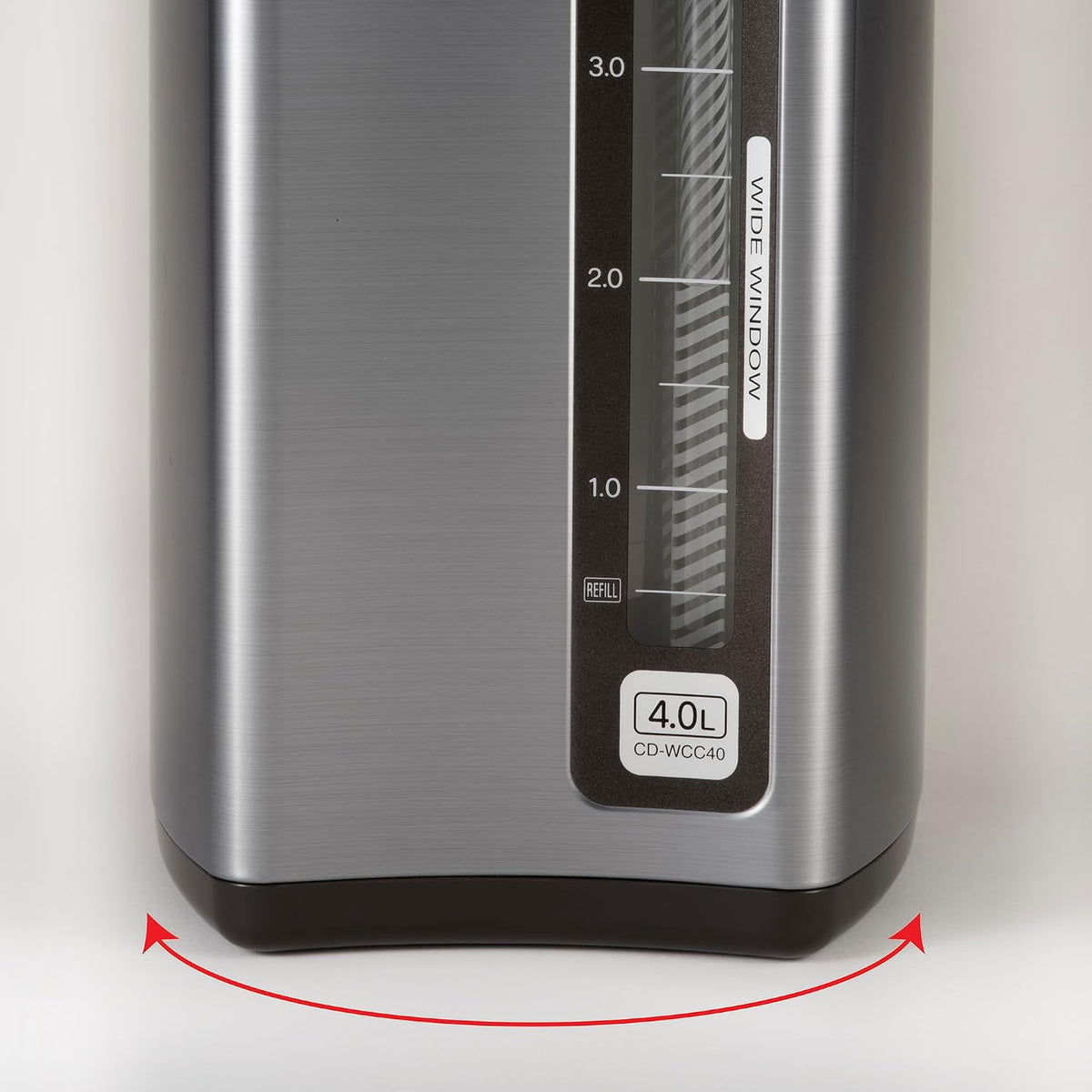 Micom Water Boiler and Warmer (135 oz. / 4L, Silver) | Four heat settings, Quick Temp mode, energy-saving operation