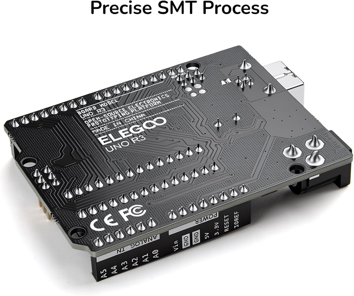 ELEGOO UNO R3 Microcontroller Board ATmega328P+ATmega16U2 with USB Cable