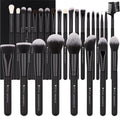 Professional Makeup Brushes Set 27Pcs Makeup Brush Set Premium Synthetic Kabuki Foundation Blending Face Powder Blush