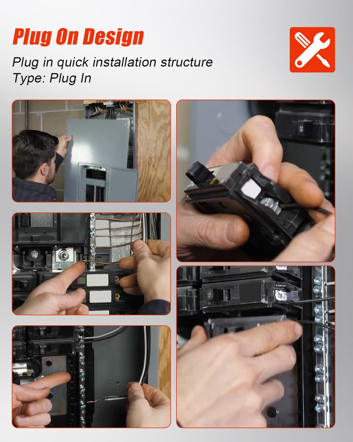30Amp 2P Circuit Breaker Fit for SD QO Load Center CSED & NQOD