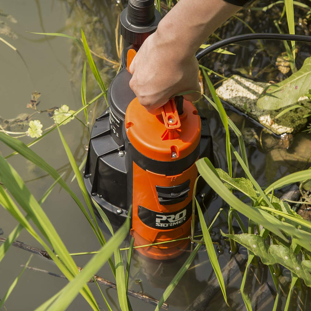Prostormer 1/2HP 2110GPH Sumbersible Sump Pump with Built-in Float Switch