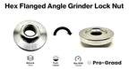Pro-Graad Angle Grinder Hex Flange Lock Nut, 5/8"-11