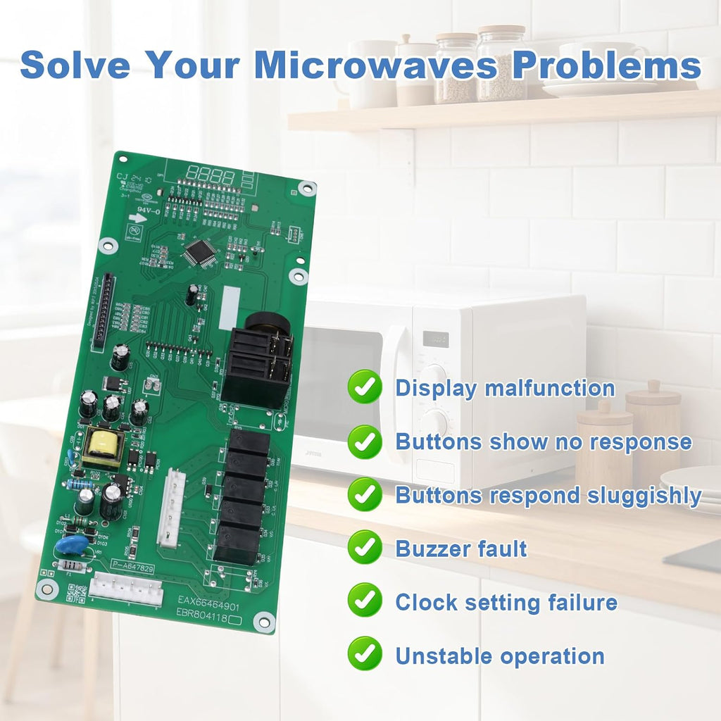 WB27X29801 Microwave Control Board Fits GE JVM3162 JNM3163 Series