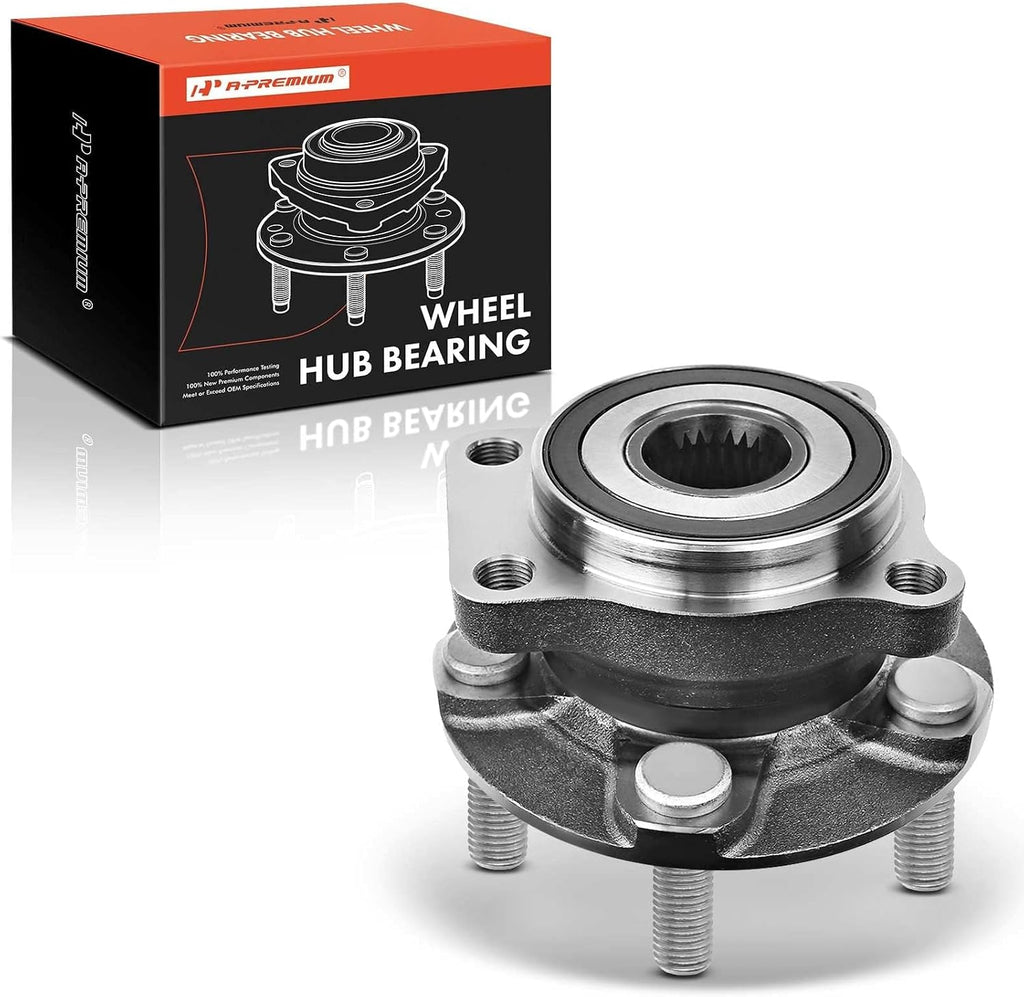 A-Premium Front Wheel Bearing and Hub Assembly with 5-Lug