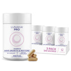 USA Made Hair Growth Supplement for Women, 3 Pack